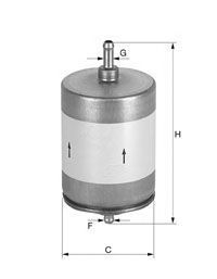 UNIFLUX FILTERS xb41 -  Топливный фильтр